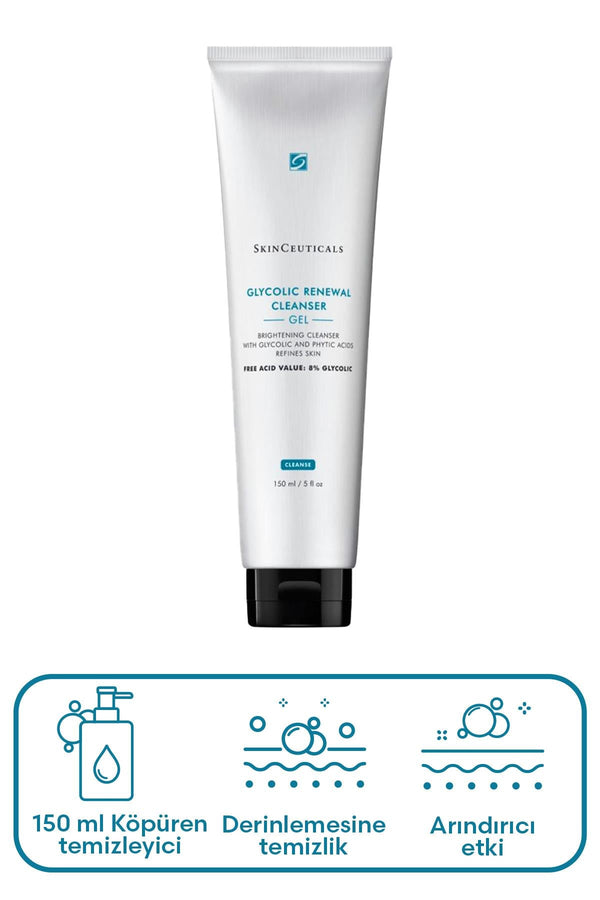 Skinceuticals Glycolic Renewal Temizleyici Jel 150 ml