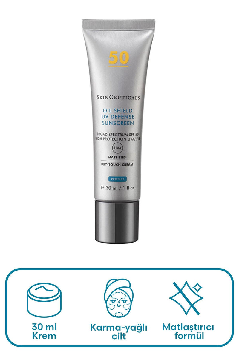 Skinceuticals Oil Shield UV Defense SPF 50 Sunscreen 30 ml