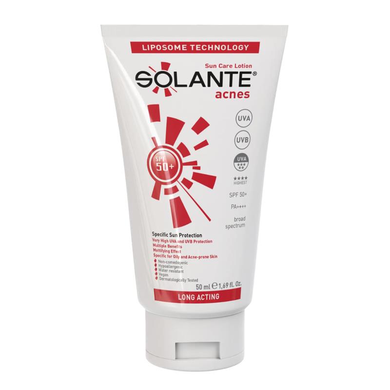 Solante Acnes Sun Care Lotion SPF 50+ 50 ml