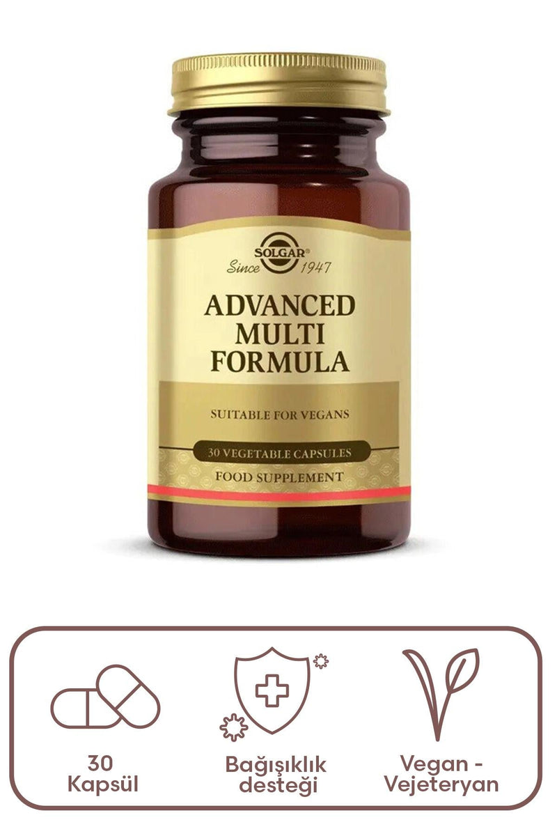 Solgar Advanced Multi Formula 30 Kapsül