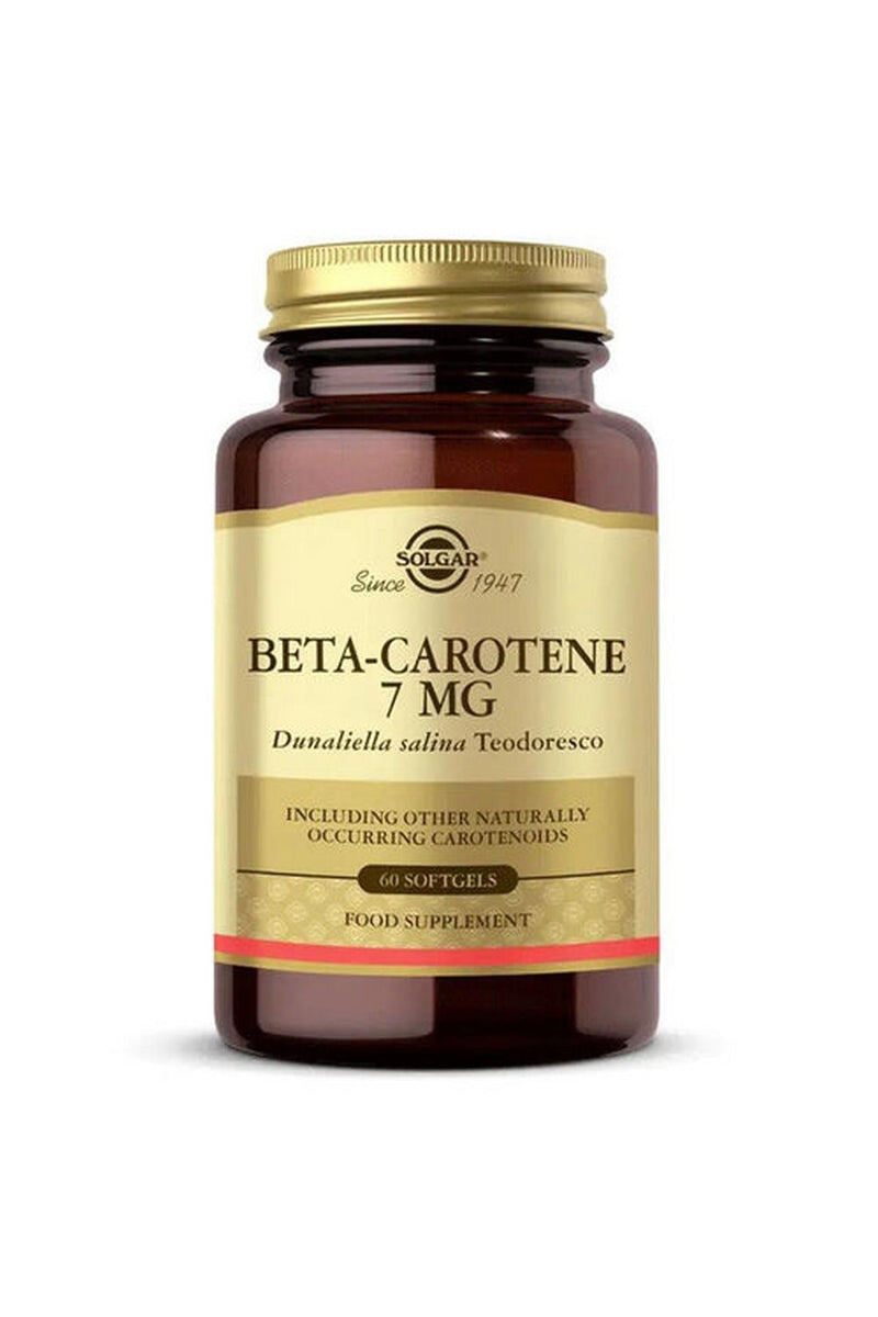 Solgar Beta Carotene 7 mg 60 Yumuşak Jelatin Kapsül