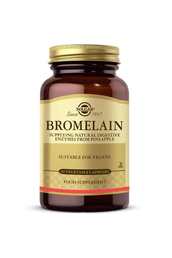 Solgar Bromelain 150 mg 60 Kapsül