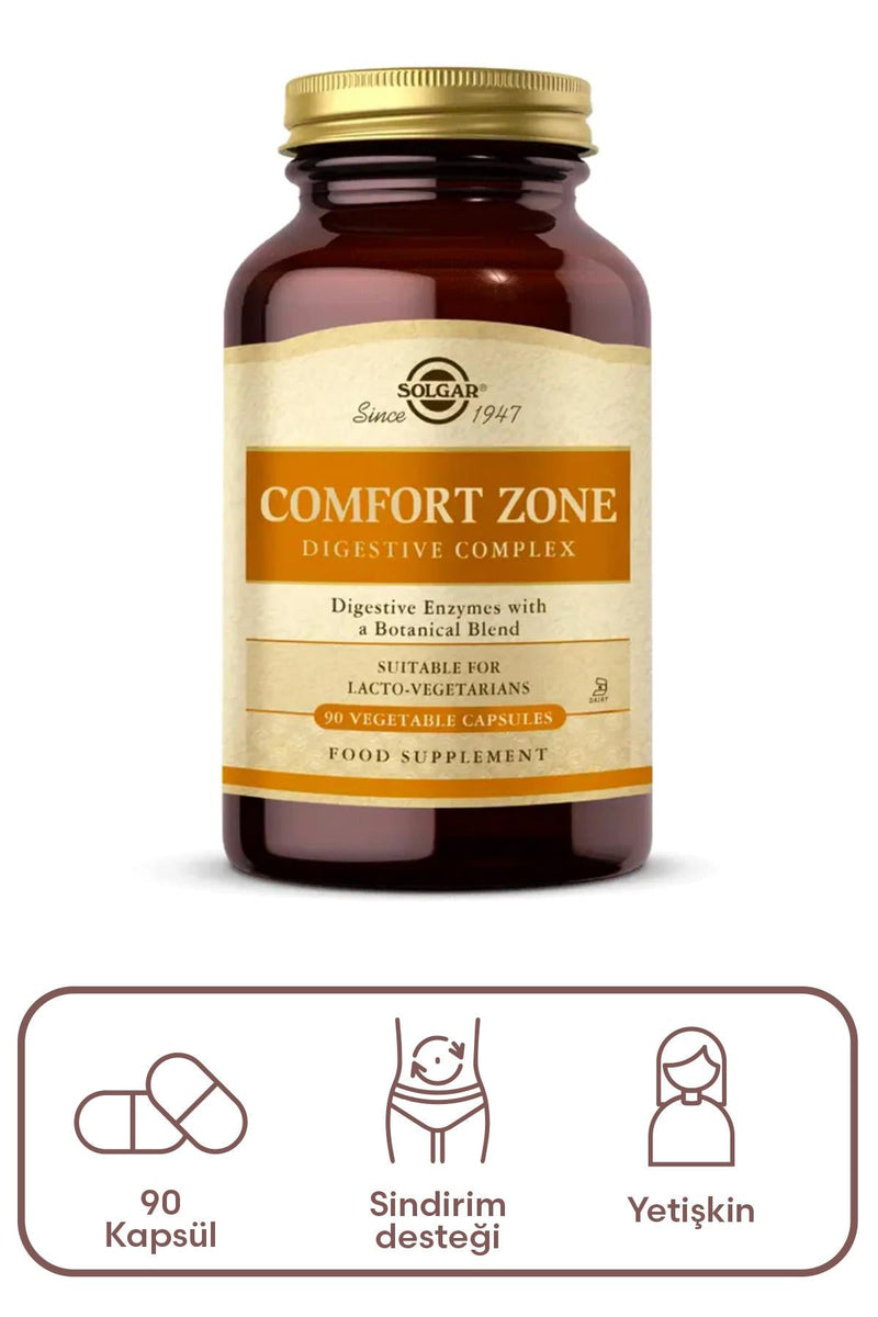 Solgar Comfort Zone Digestive Complex 90 Kapsül
