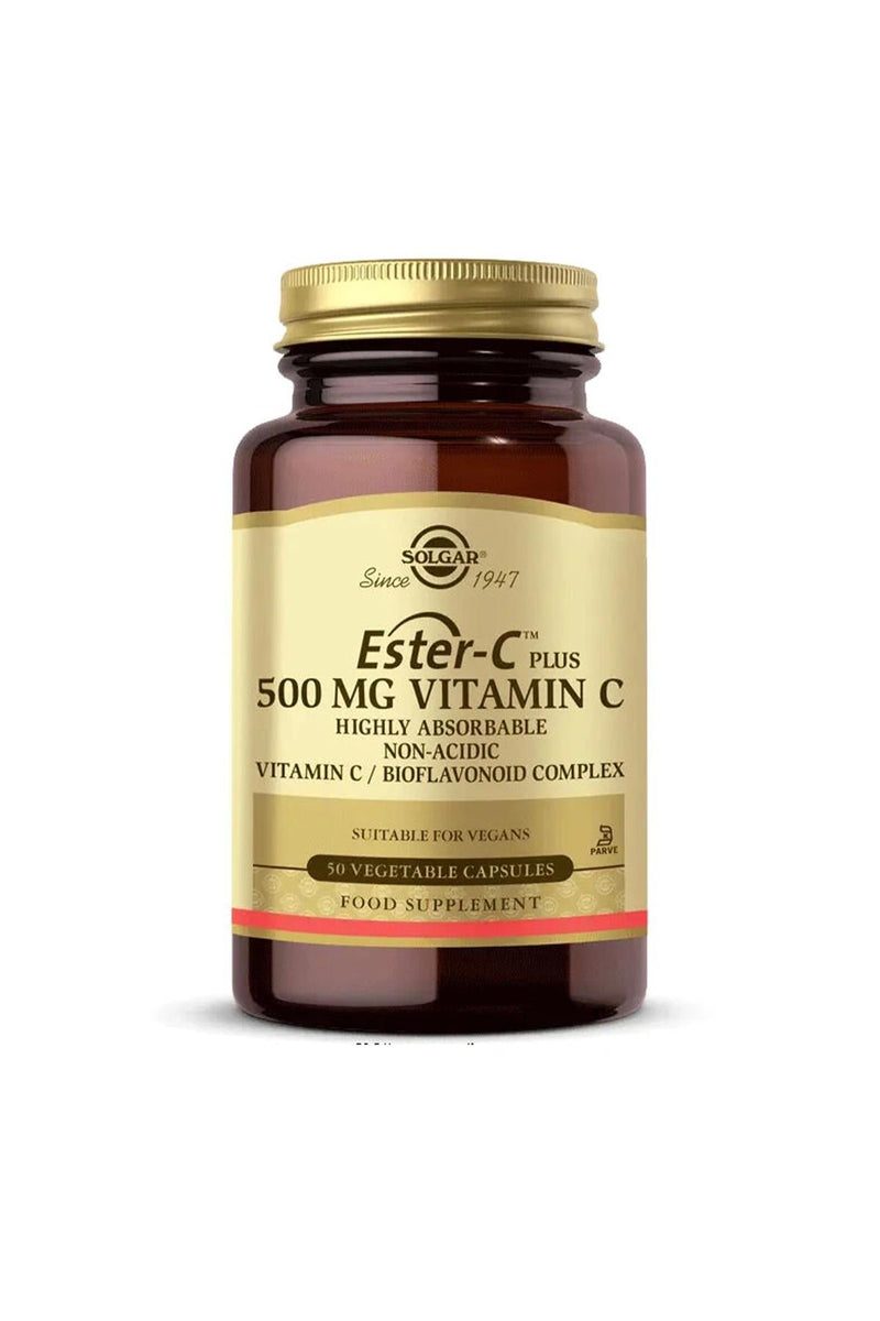 Solgar Ester-C Plus 500 mg 50 Kapsül