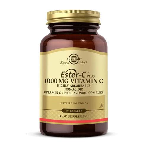 Solgar Ester-C Plus C Vitamini Takviyesi 1000 mg 60 Tablet
