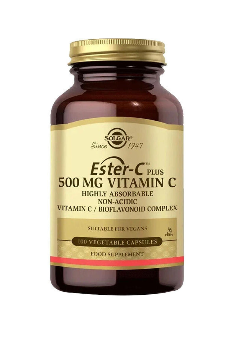 Solgar Ester-C Plus C Vitamini Takviyesi 500 mg 100 Tablet