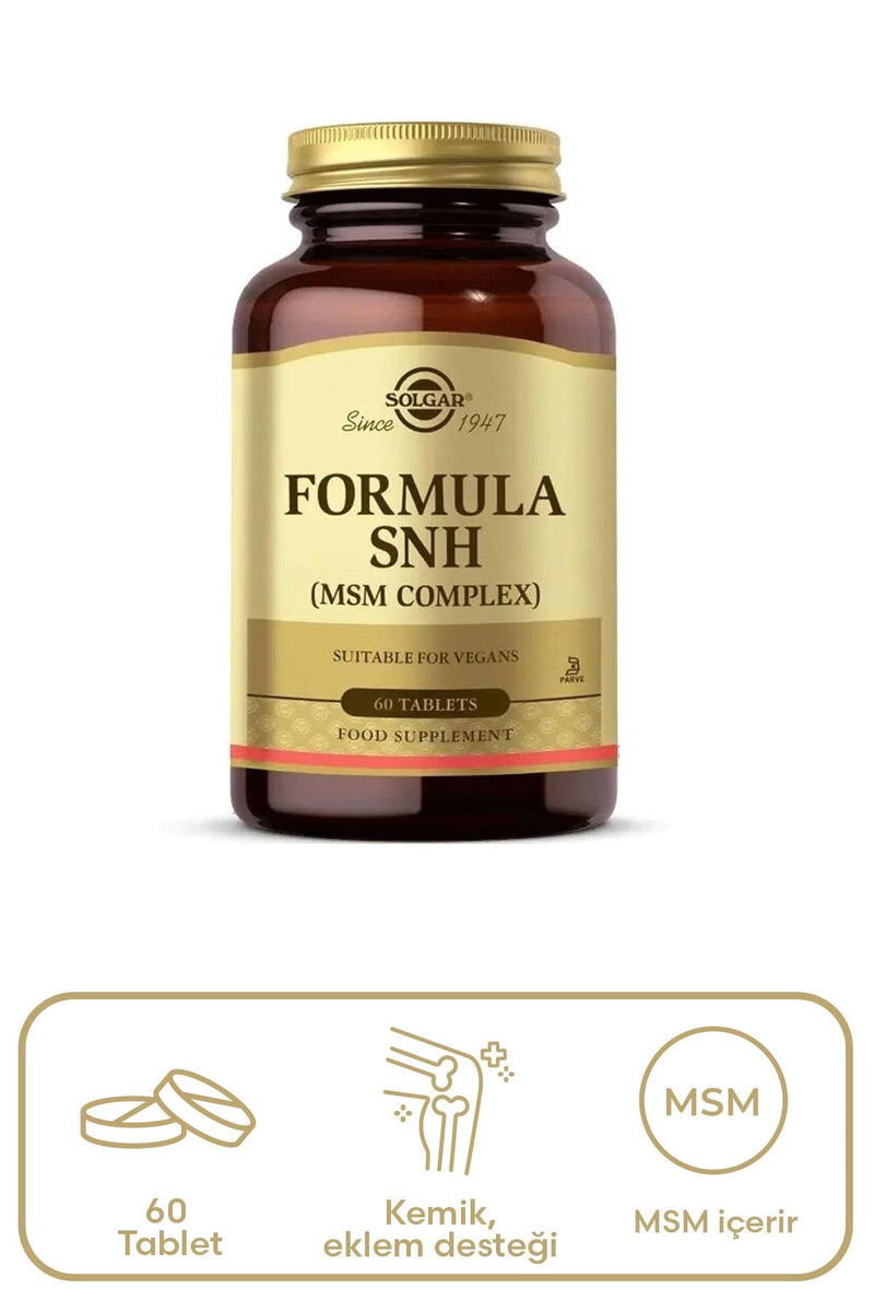 Solgar Formula Shn Takviye Edici Gıda 60 Tablet