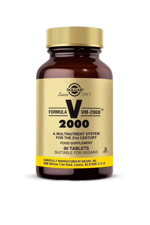 Solgar Formula VM-2000 Multivitamin ve Mineral 90 Tablet
