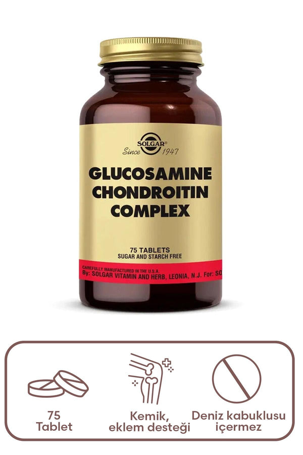 Solgar Glucosamine Chondroitin Complex 75 Tablet