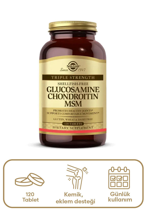 Solgar Glucosamine Chondroitin Msm 120 Tablet