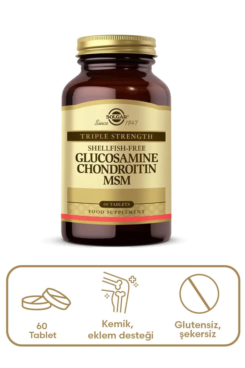 Solgar Glucosamine Chondroitin Msm 60 Tablet