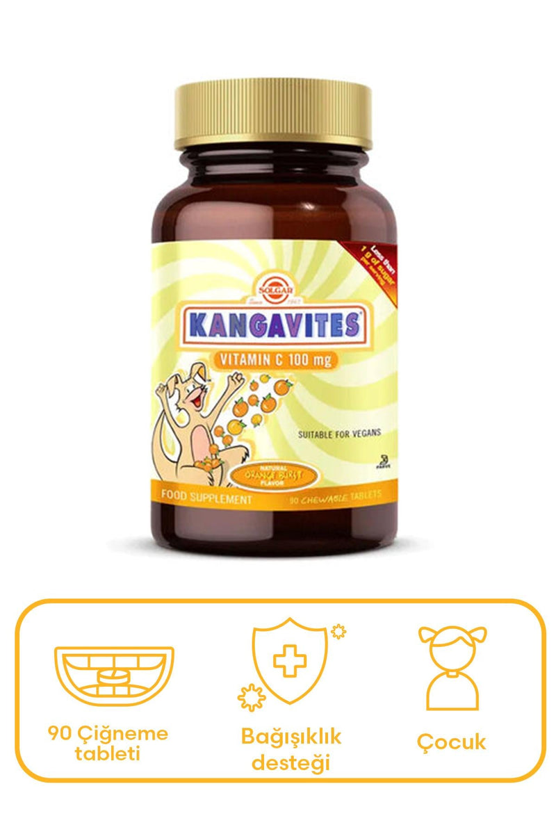 Solgar Kangavites Vitamin C 100 mg 90 Tablet