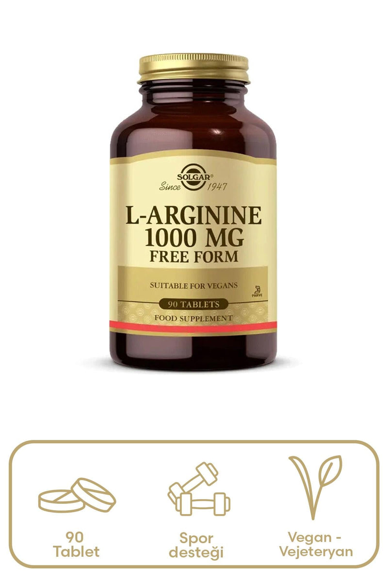 Solgar L-Arginine 1000 mg 90 Tablet