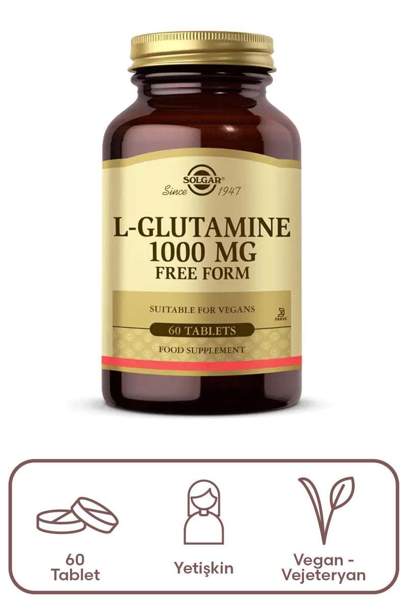 Solgar L Glutamine 1000 mg 60 Tablet