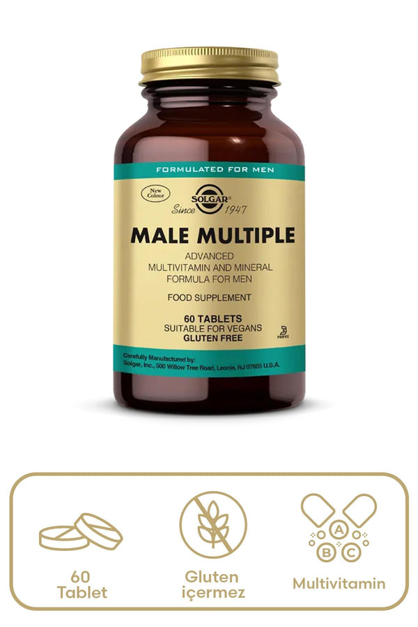Solgar Male Multiple 60 Tablet
