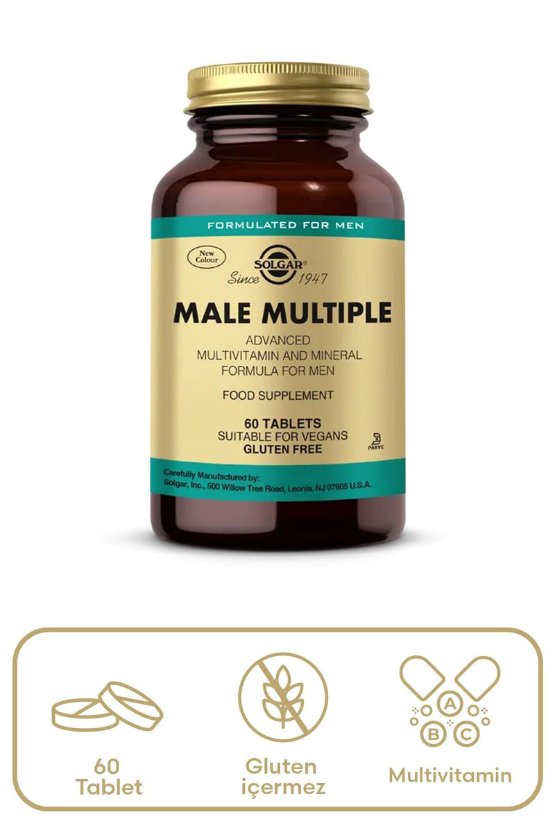Solgar Male Multiple 60 Tablet