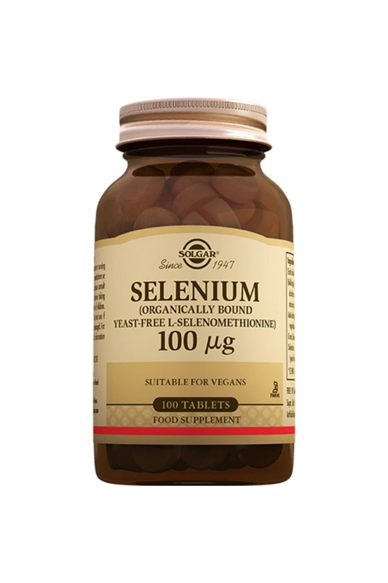 Solgar Selenium Selenyum Takviyesi 100 mcg 100 Tablet