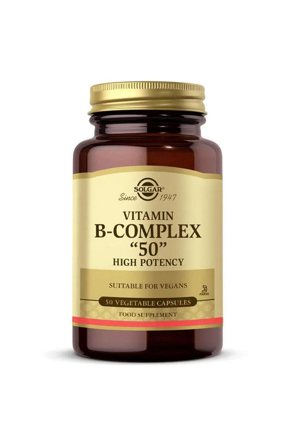 Solgar Vitamin B-Complex 50 - 50 Bitkisel Kapsül