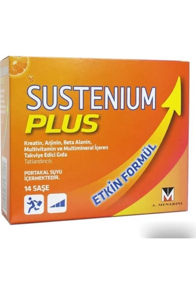 Sustenium Plus Kreatin,arjinin,beta Alanin,vitamin Ve Mineral 14 Poşet/Kutu