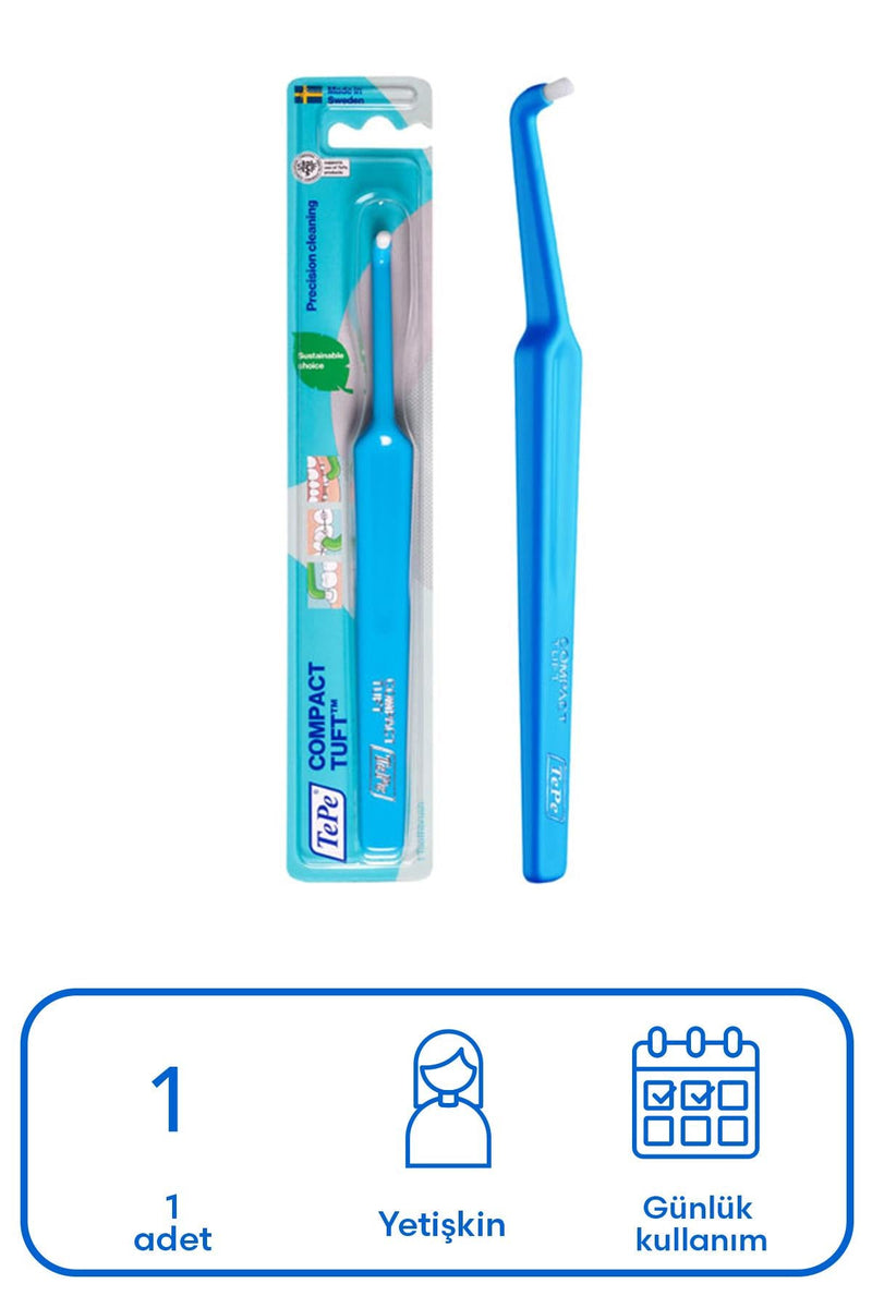 Tepe Compact Tuft Tek Demet Fırça