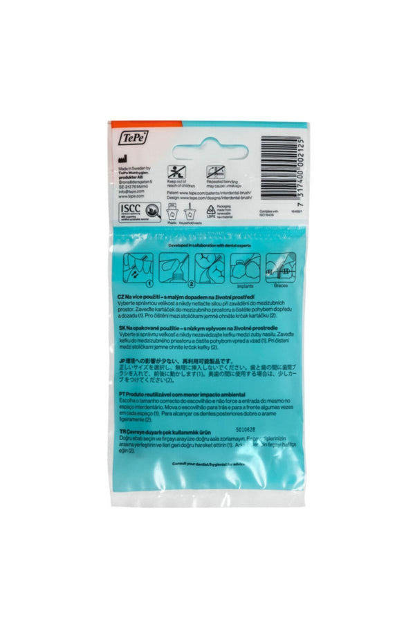 Tepe Interdental Brush Arayüz Fırçası Turuncu 0.45 mm 8 li