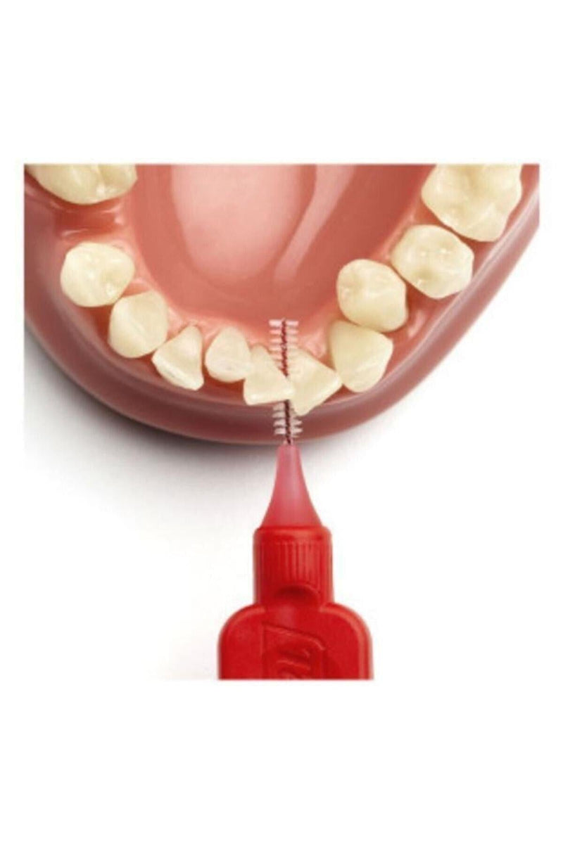 Tepe Interdental Brush Arayüz Fırçası Kırmızı 0.5 mm 8 li