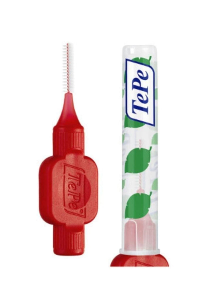 Tepe Interdental Brush Arayüz Fırçası Kırmızı 0.5 mm 8 li