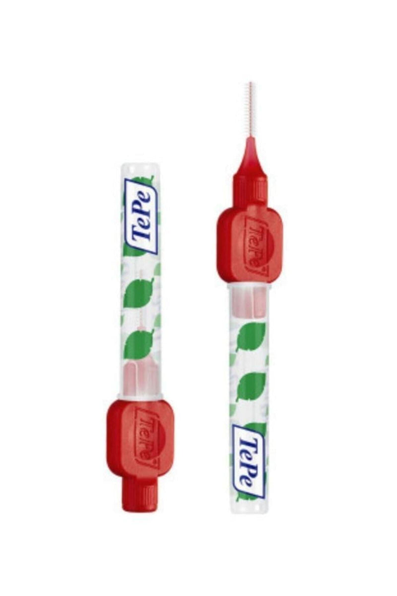 Tepe Interdental Brush Arayüz Fırçası Kırmızı 0.5 mm 8 li
