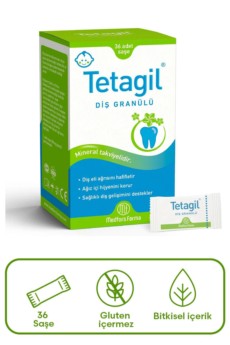 Tetagil Tatlandırıcılı Diş Granülü 36 Saşe