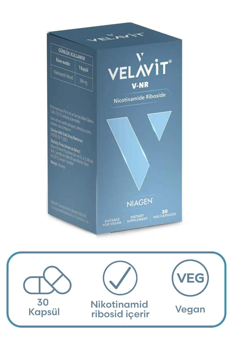 Velavit V-NR Takviye Edici Gıda 30 Kapsül