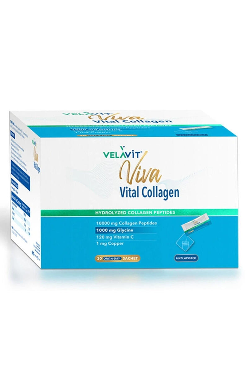Velavit Viva Vital Collagen Toz Takviye Edici Gıda 30 Saşe