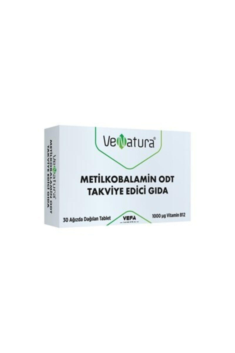 VeNatura B12 Metilkobalamin Odt Takviye Edici Gıda 30 Tablet