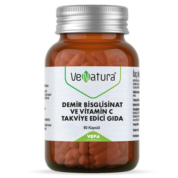 Venatura Demir Bsg Ve Vitamin C 90 Kapsül