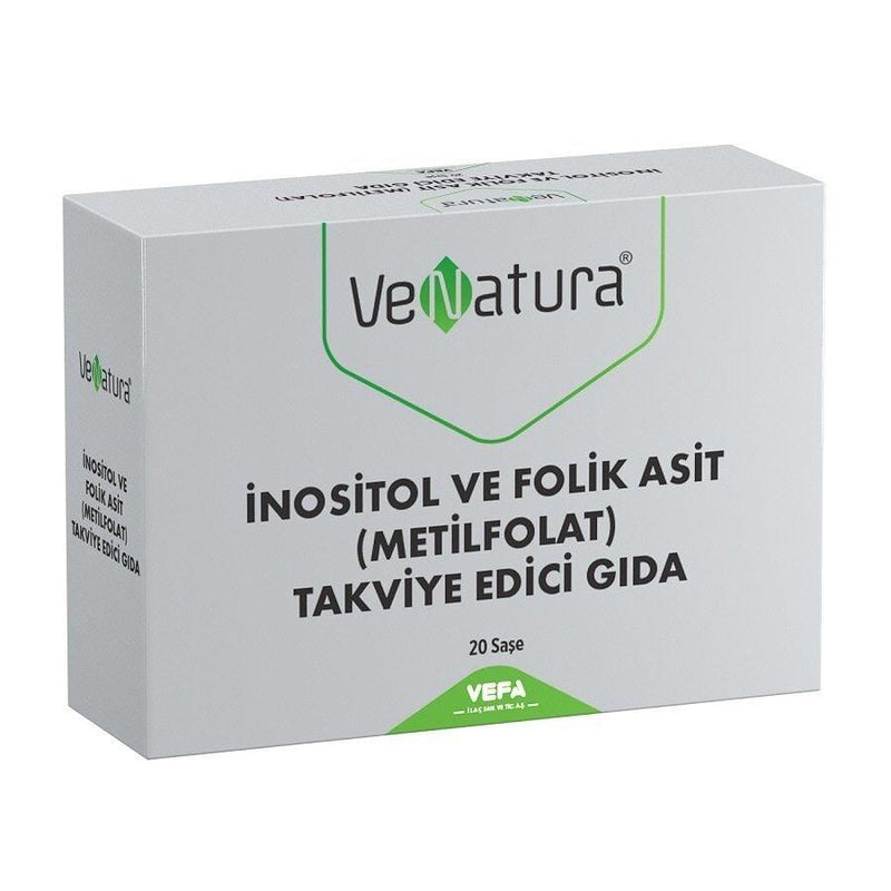 VeNatura İnositol Ve Folik Asit (Metilfolat) 20 Saşe