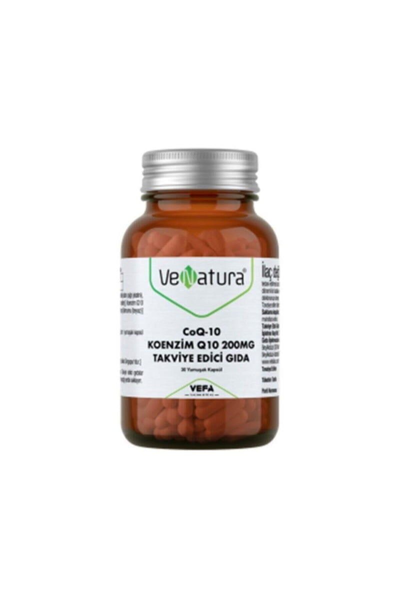VeNatura Koenzim Q10 200 mg 30 Kapsül
