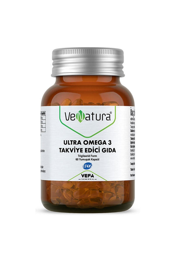 VeNatura Ultra Omega 3 Takviye Edici Gıda 60 Kapsül