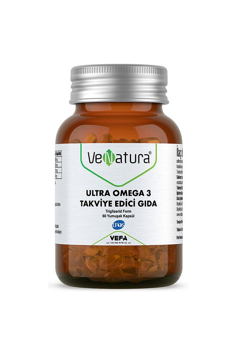 VeNatura Ultra Omega 3 Takviye Edici Gıda 60 Kapsül