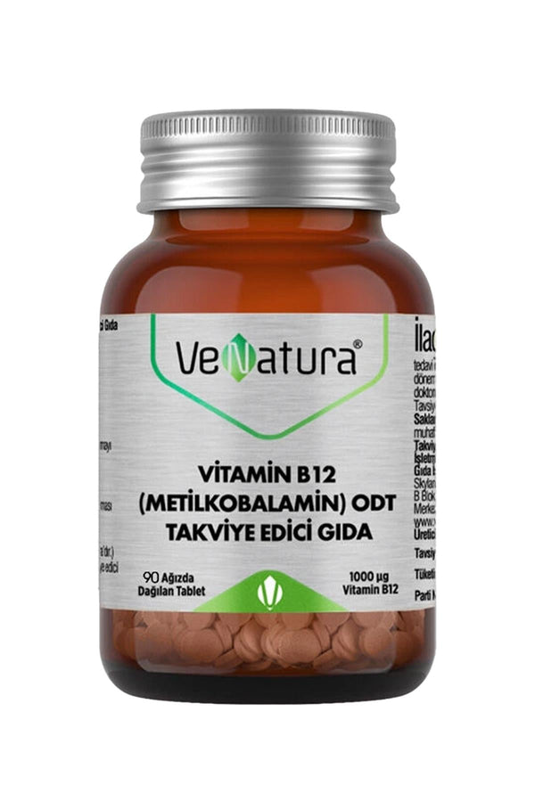 Venatura Vitamin B12 Odt Takviye Edici Gıda 90 Tablet