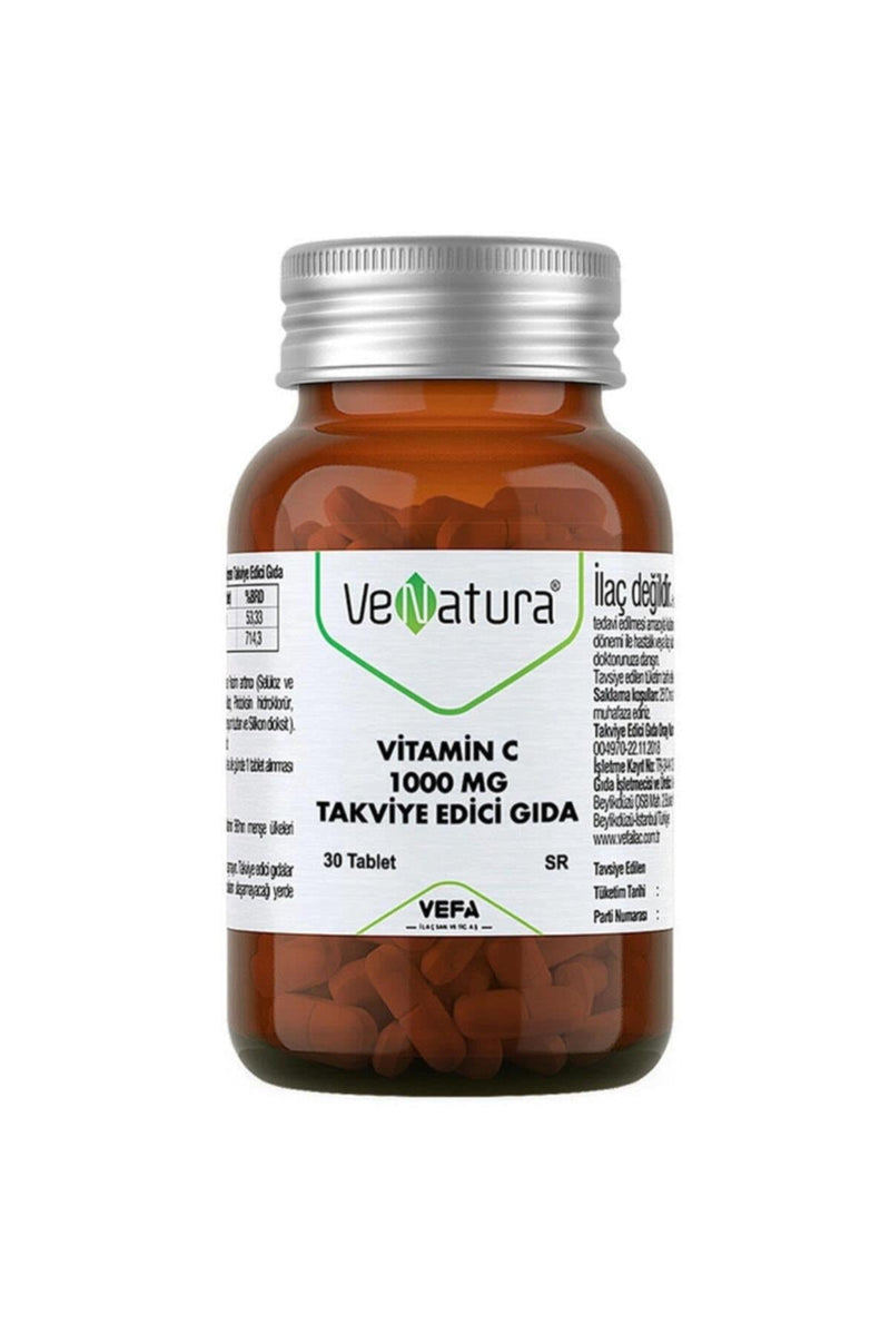 VeNatura Vitamin C Takviye Edici Gıda 1000 mg