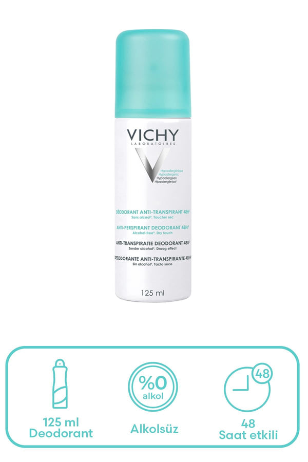 Vichy Anti-Transpirant Terleme Karşıtı Deodorant 125 ml
