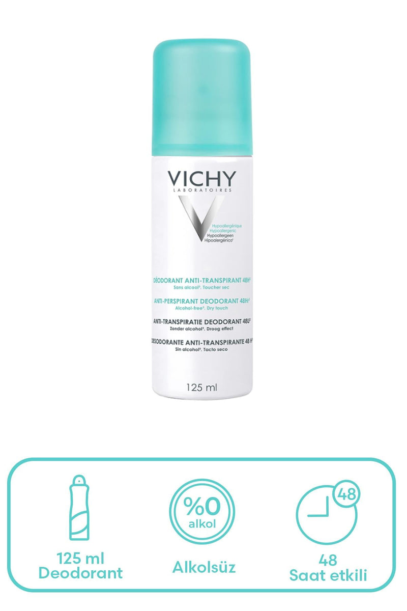 Vichy Anti-Transpirant Terleme Karşıtı Deodorant 125 ml