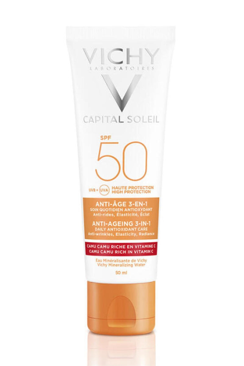 Vichy Capital Soleil SPF 50 Anti Age Güneş Kremi 50 ml