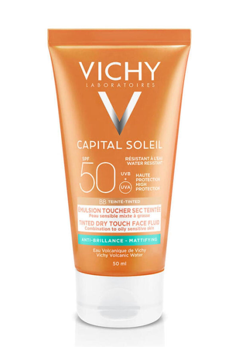 Vichy Capital Soleil SPF50 Güneş Koruyucu BB Emülsiyon 50 ml - Renkli
