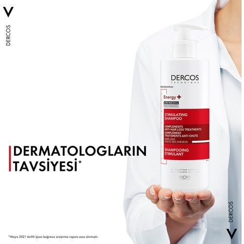 Vichy Dercos Energising Saç Dökülmesine Karşı Şampuan 400 ml