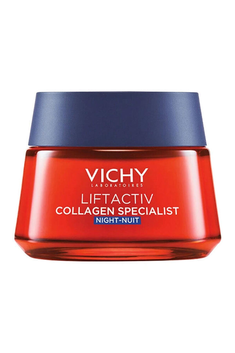Vichy Liftactiv Collagen Specialist Yaşlanma Karşıtı Gece Bakım Kremi 50 ml