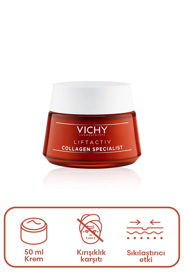 Vichy Liftactiv Collagen Specialist Yaşlanma Karşıtı Bakım Kremi 50 ml