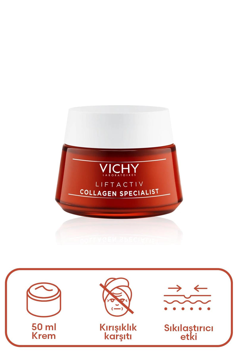 Vichy Liftactiv Collagen Specialist Yaşlanma Karşıtı Bakım Kremi 50 ml
