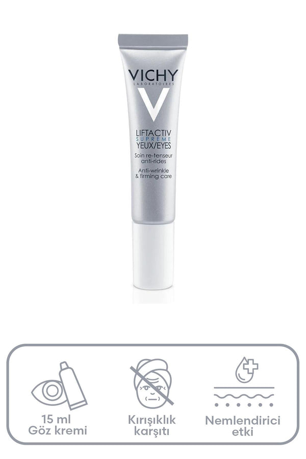 Vichy Liftactiv Supreme Kırışıklık Karşıtı Göz Çevresi Kremi 15ml