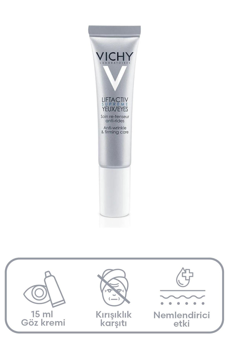 Vichy Liftactiv Supreme Kırışıklık Karşıtı Göz Çevresi Kremi 15ml