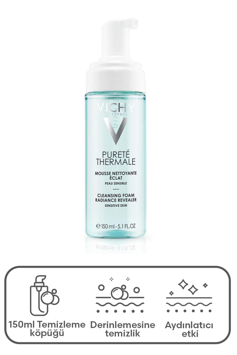 Vichy Purete Thermale Eau Moussant Temizleyici Köpük 150 ml